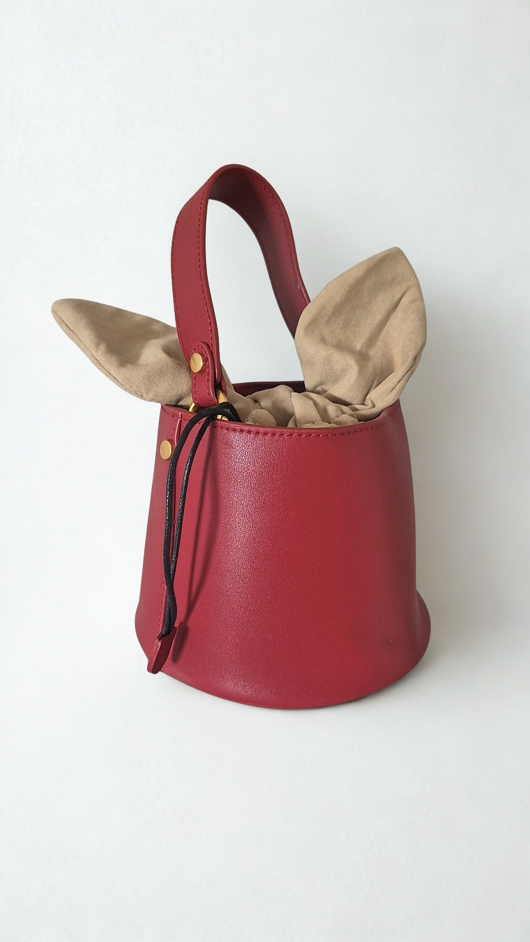 CUTY seau en cuir